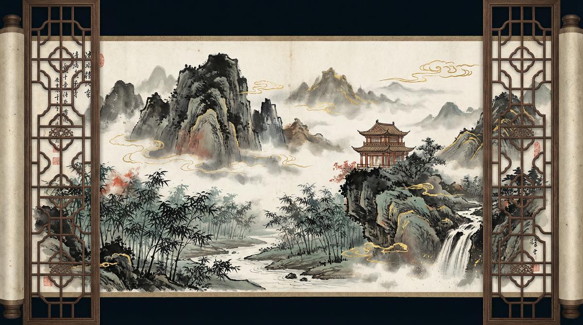 糖心Vlog水墨山水意境影像 - www.sczggnh.cn